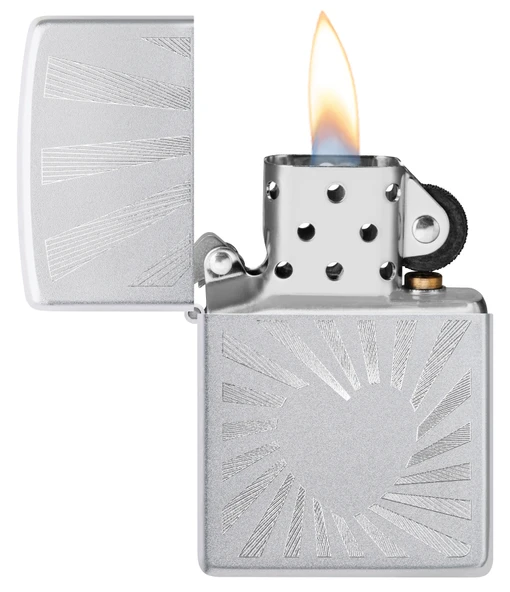 Zippo Heart Rays Dizayn Çakmak - Resim 3
