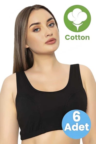 Uniquetrenders Kadın 6'lı Battal Body Sütyen ürün görseli 1