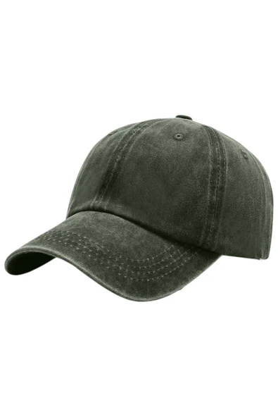 Uniquetrenders Unisex % 100 Pamuklu Eskitme Kep Şapka ürün görseli 1