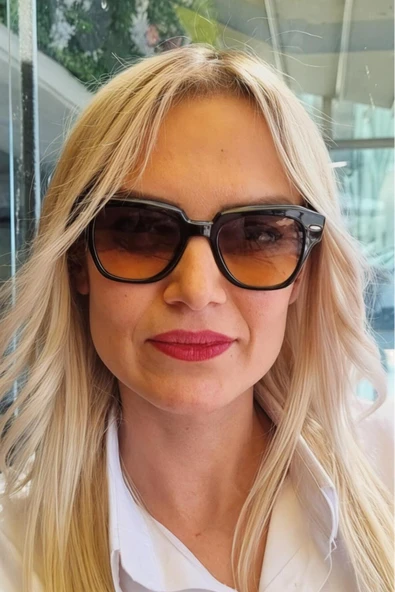 Uniquetrenders Kadın Nicole Vintage Kare Model Güneş Gözlüğü ürün görseli 1