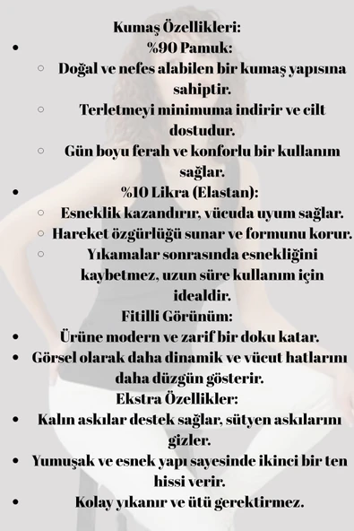 Çocuk Fitilli Görünümlü Kalın Askılı Basic Atlet Body %95 Pamuk - Resim 2