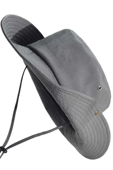 Uniquetrenders Unisex Yazlık Katlanabilir Safari Fötr Şapka ürün görseli 1