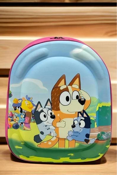 Uniquetrenders Kız Çocuk Anaokulu Kreş 3d Kabartma Eva Baskılı 2-6 Yaş Günlük Sırt ve Okul Çantası ürün görseli 1