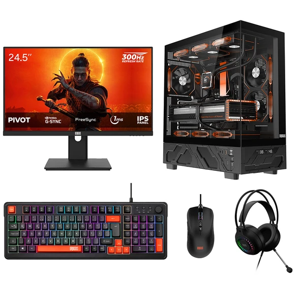 Dragos DRx9835 Ryzen 7 7700 16GB 512GB NVMe 8GB RTX5050 24.5 İnç 300Hz 1ms Oyuncu Oem Paket ürün görseli 1