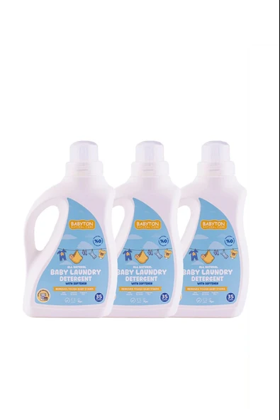 SET 3'LÜ Çamaşır Deterjanı 1000 ml ürün görseli 1