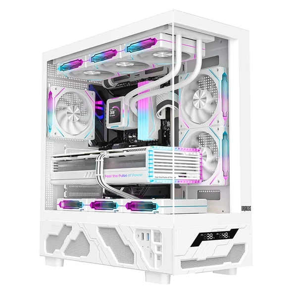 Dragos DRx9824 Ryzen 5 7600 16GB 512GB NVMe 8GB RTX5050 Oyuncu Oem Paket ürün görseli 1