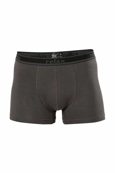 Relax Pamuklu Esnek Erkek Boxer Füme - 1268A ürün görseli 1