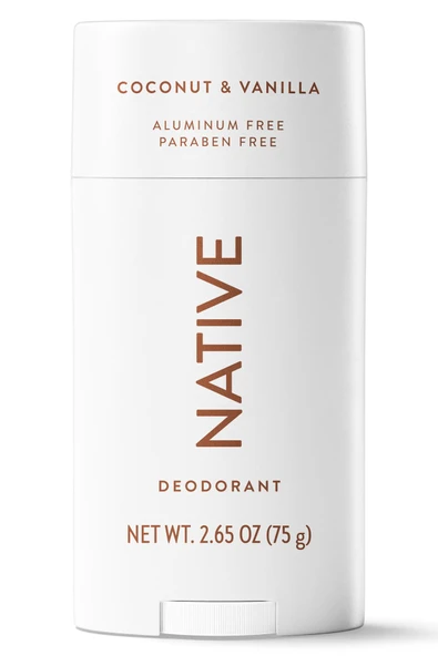 Native Coconut & Vanilla Alüminyumsuz Stick Deodorant 75GR ürün görseli 1