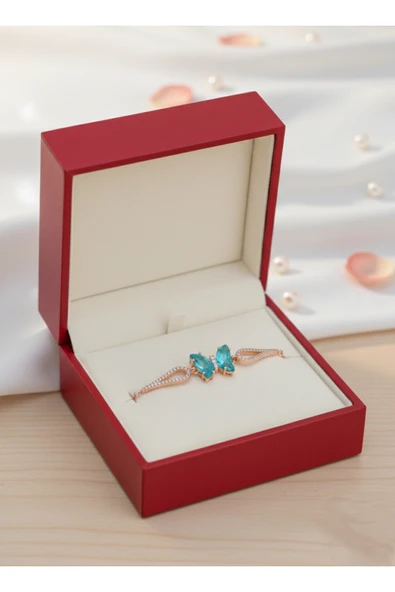 ÇEKİRDEK JEWELRY 925 Ayar Gümüş Kelebek Bileklik ürün görseli 1