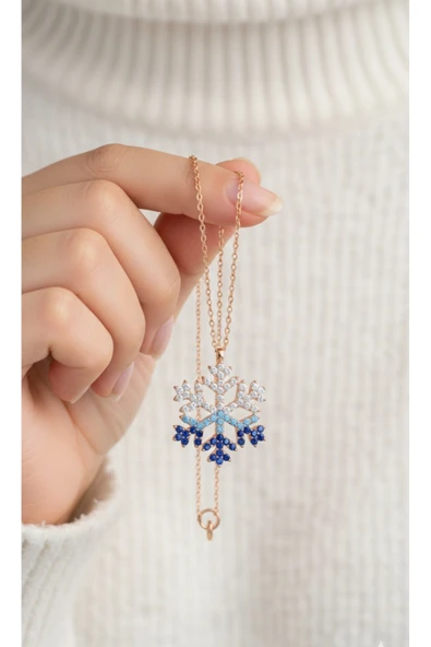 ÇEKİRDEK JEWELRY 925 Ayar Gümüş Karışık Renkli Kartaneli Kolye ürün görseli 1