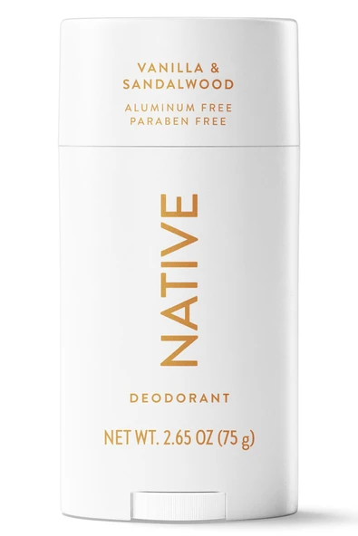 Native Vanilla & Sandalwood Alüminyumsuz Stick Deodorant 75GR ürün görseli 1