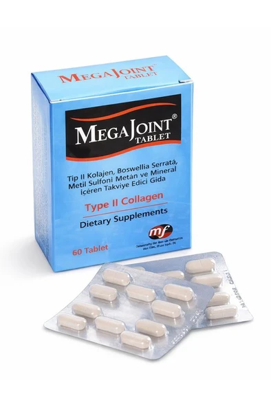 MegaJoint Tip II Kolajen 60 Tablet ürün görseli 1