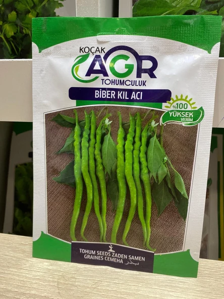 Agr Acı Kıl Biber Tohumu 5 Gr ürün görseli 1