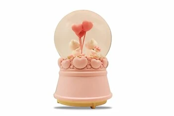 Romantic Love Bear Kar Küresi ürün görseli 1