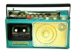 Dekoratif Metal Radyo Kumbara ürün görseli 1