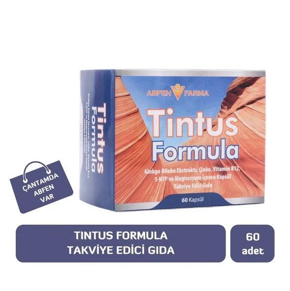 Abfen Tintus Formula 60 Kapsül (SKT:04/2029) ürün görseli 1