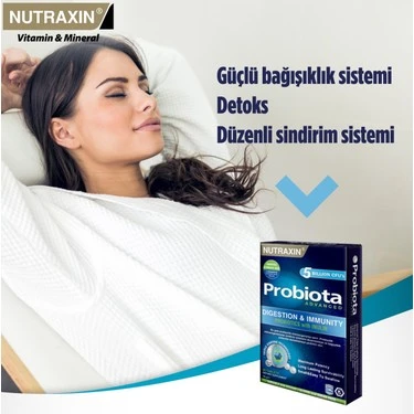 Nutraxin Probiota Advanced 60 Tablet (SKT:07/2027) - Resim 3