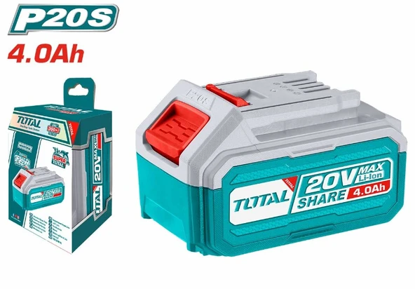 Total TFBLI2002 Lı-Ion 20V 4.0 Ah Batarya Yedek Akü ürün görseli 1