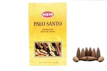 Palo Santo Back Flow Cones 10'lu ürün görseli 1