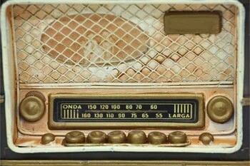 Dekoratif Metal Radyo ürün görseli 1