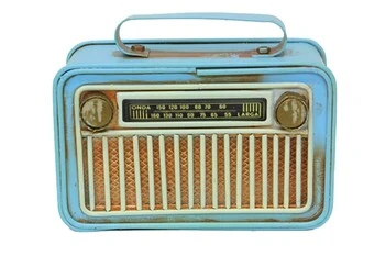 Dekoratif Metal Radyo ürün görseli 1