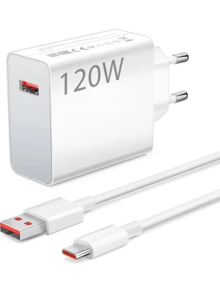Teknotrust Xiaomi Redmi Samsung Uyumlu 120W Hızlı Şarj Cihazı 120WATT ürün görseli 1