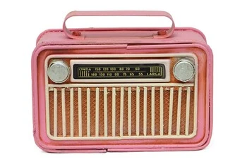 Dekoratif Metal Radyo ürün görseli 1