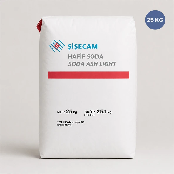 Şişecam Çamaşır Sodası Sodyum Karbonat (Hafif Soda) 25 Kg ürün görseli 1