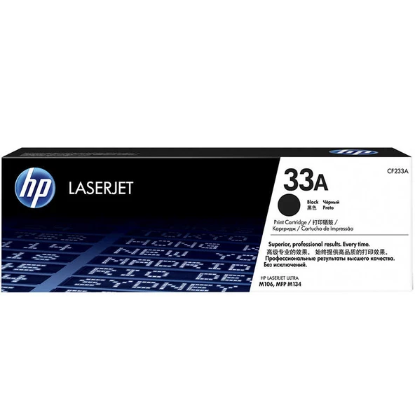 HP 33A SİYAH ORJİNAL TONER CF233A 2300 SAYFA ürün görseli 1