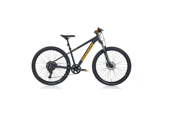 BIANCHI MAGMA 27.X ESSA ERKEK DAĞ BİSİKLETİ 380H HD 27.5 JANT 8 VİTES SİYAH SARI ürün görseli 1