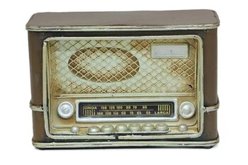 Dekoratif Metal Radyo ürün görseli 1