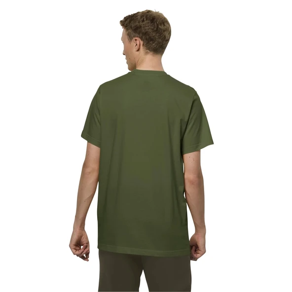 Jack Wolfskin Essential Erkek Tişört - Yeşil - Resim 3