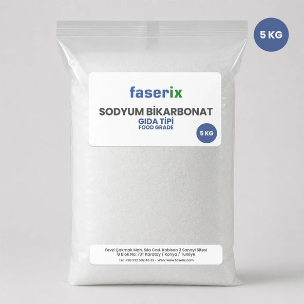 Sodyum Bikarbonat (Şişecam) İngiliz Karbonatı Gıda Tipi 5 Kg ürün görseli 1