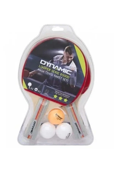 Dynamic Pinpon Raketi 2 Raket 3 Top Set ürün görseli 1