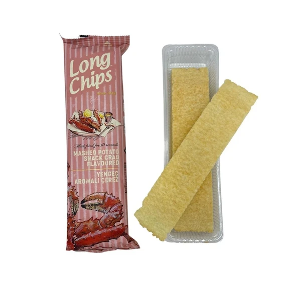 Long Chips Yengeç Aromalı Patates Cipsi 75 G ürün görseli 1