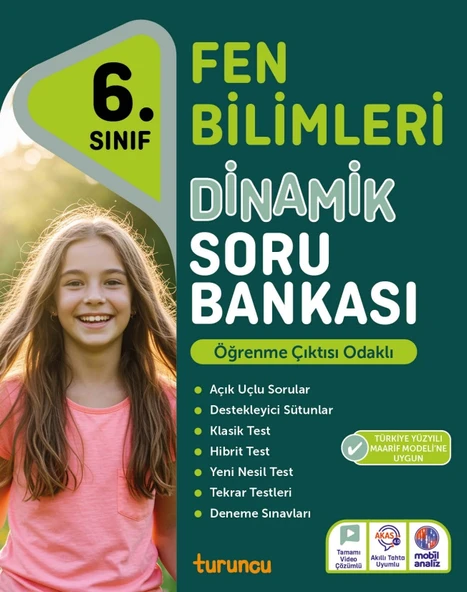 Tudem Yayınları 6. Sınıf Fen Bilimleri Dinamik Soru Bankası ürün görseli 1
