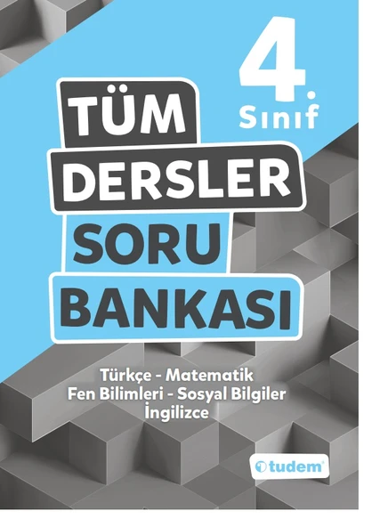 Tudem Yayınları 4. Sınıf Tüm Dersler Soru Bankası ürün görseli 1
