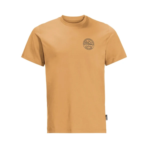 Jack Wolfskin Campfire Erkek Outdoor T-Shirt - Sarı ürün görseli 1