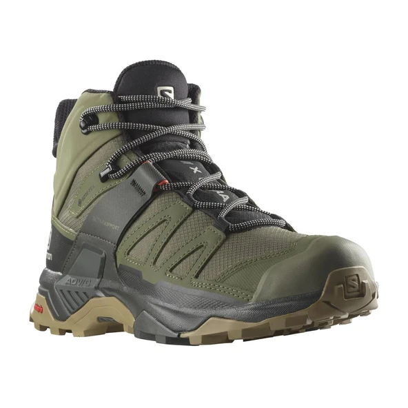 Salomon X Ultra 4 Mid Gore-tex Erkek Outdoor Bot - Haki ürün görseli 1