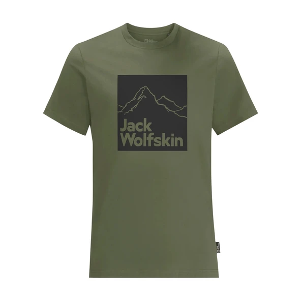 Jack Wolfskin Brand Erkek Outdoor Tişört - Greenwood ürün görseli 1