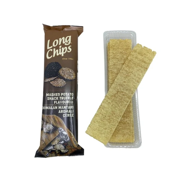 Long Chips Trüf Mantarı Aromalı Patates Cipsi 75 G - Resim 2