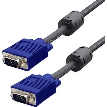 Hadron Hdx7783 Vga Kablo Od7.3 A Kalite 3M Siyah ürün görseli 1
