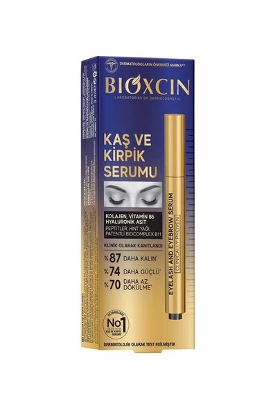 Bioxcin 3 ml Kaş ve Kirpik Serumu ürün görseli 1