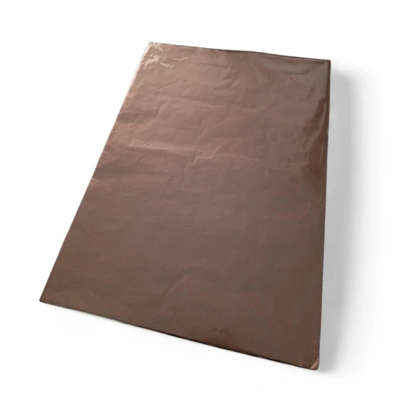 Çikolata Ambalaj Folyosu 45X35 Cm Kahverengi | 1 Paket - 1KG ürün görseli 1