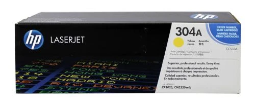 HP 304A SARI ORJİNAL TONER CC532A 2800 SAYFA ürün görseli 1