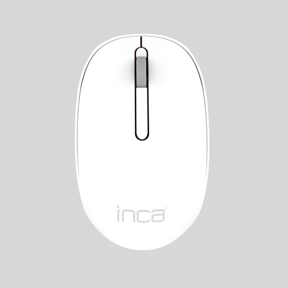 Inca Beyaz Mouse IWM-241RB Candy Desing 3D Wireless Mouse- Beyaz ürün görseli 1