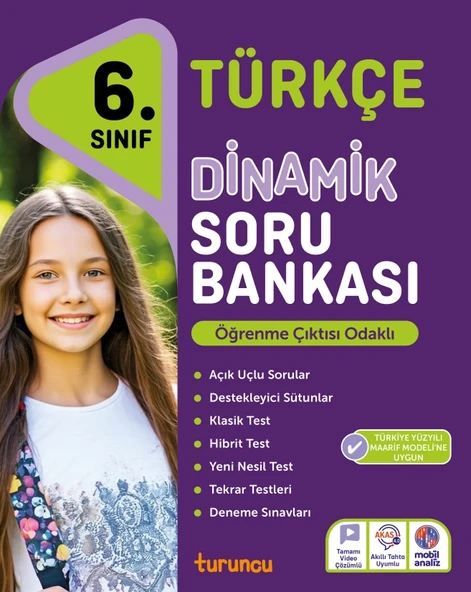 Tudem Yayınları 6. Sınıf Türkçe Dinamik Soru Bankası ürün görseli 1