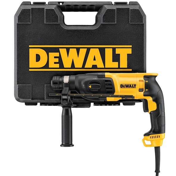 Dewalt D25133K 800W 26MM 3.0J SDS-PLUS Pnömatik Matkap ürün görseli 1