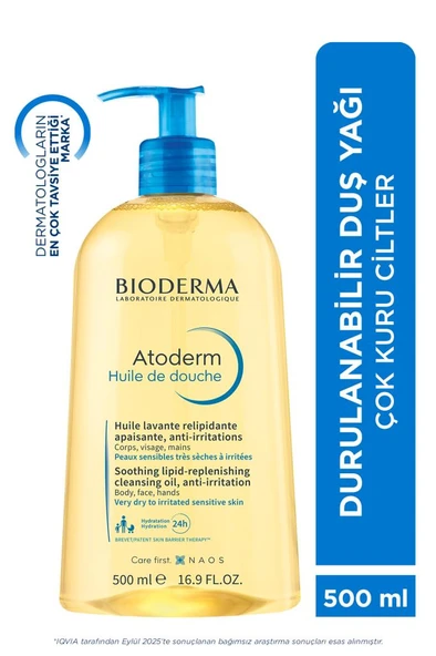 Bioderma Atoderm Shower Oil 1 Lt- PUANLI ürün görseli 1