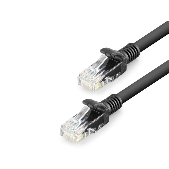 Cat6 Kablo 1000Gb 250Mhz 1.5M Siyah HDX5070 ürün görseli 1